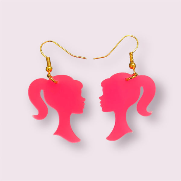 Barbie doll hotsell head earrings