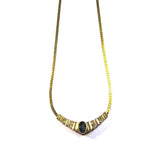 Vintage 'Avon' Gold Tone Gem Necklace