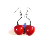 Cherry Sassy Kitsch Drop Earrings