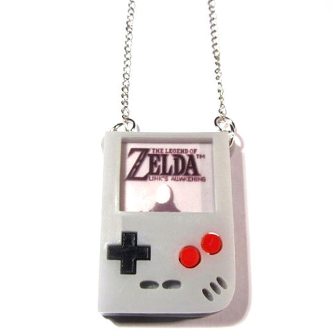 Classic Gameboy Zelda Style Acrylic Necklace