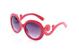 Swirl Style Sunglasses Red