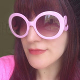 Swirl Retro Style Sunglasses in Various Colours