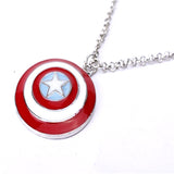 Captain America Shield Style Necklace