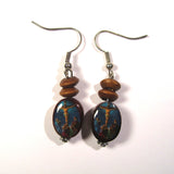 Wooden Saints Religious Drop Earrings (varying designs)