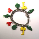 Retro Fun Tropical Charms Bracelet