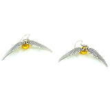 Harry Potter Inspired Golden Snitch Quidditch Earrings