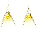 Harry Potter Inspired Golden Snitch Quidditch Earrings