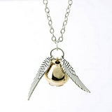 Harry Potter Style Golden Snitch Quidditch Necklace