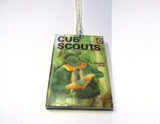 Cub Scouts Ladybird Book Print Retro Necklace