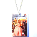 Cinderella Ladybird Book Print Retro Pendant Necklace