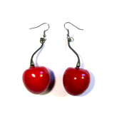 Cherry Sassy Kitsch Drop Earrings