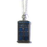 Doctor Who Style Police Box Charm Pendant