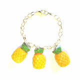 Pretty 3D Resin Pineapples Bracelet