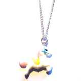 Fairground Candy Horse Pendant Necklace