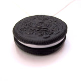 Amazing Oreo Cookie Biscuit Clay Pendant Necklace