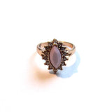 Sparkling Stone Set Fashion Dress Ring