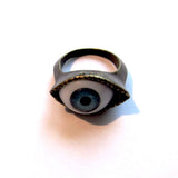 Dramatic Single Eye Set Fashion Ring