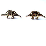 Ditsy Dainty Triceratops Dinosaur Stud Earrings
