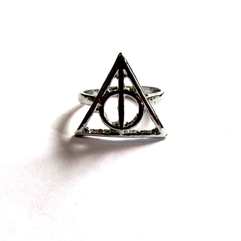 Harry Potter Inspired Deathly Hallows Ring