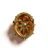 Beautiful Vintage 50s Classic Cameo by 'Hollywood' Brooch