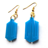 Doctor Who DW Acrylic Drop Earrings