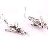 LOTR Arwen Evenstar Style Silver Earrings