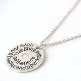 Sweet 'I Love You a Bushel and a Peck and a Hug Around the Neck' Pendant