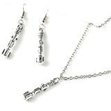 Doctor Who Sonic Screwdriver Style Drop Earrings