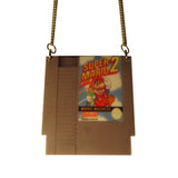 Large Retro Super Mario 2 NES Classic Game Pendant