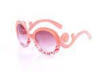 Swirl Style Sunglasses Salmon Mottled