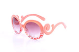 Swirl Style Sunglasses Salmon Mottled