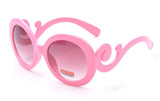 Swirl Style Sunglasses Pink