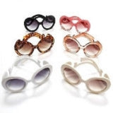 Swirl Retro Style Sunglasses in Various Colours